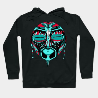 Turqred African Mask 2 Hoodie